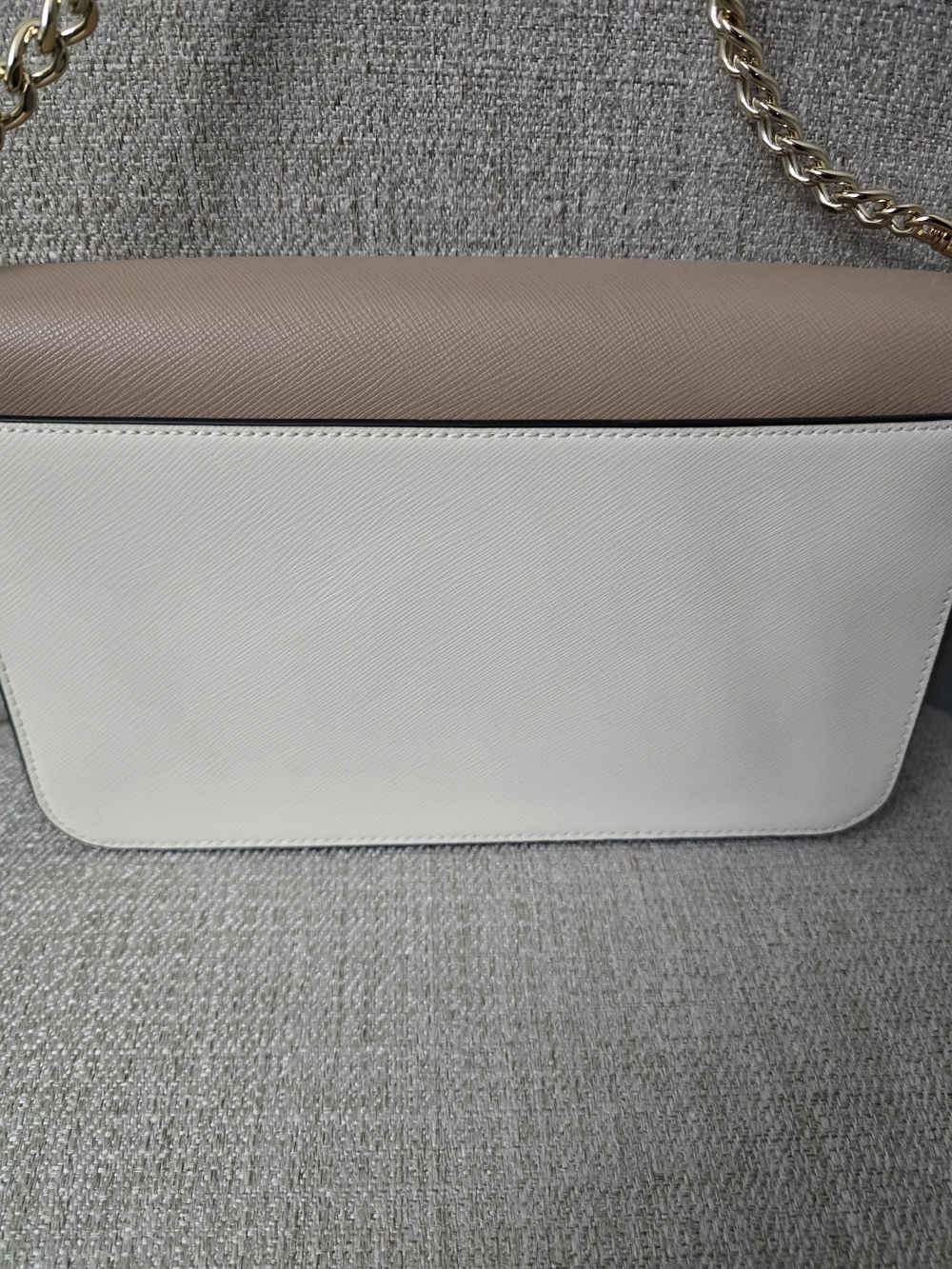 NWOT Kate Spade Madison Small Flap Crossbody Bag -Toasted Hazelnut Colorblock - Picture 3 of 7